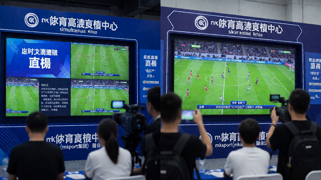mk体育高清直播中心，多赛事 simultaneous 直播画面